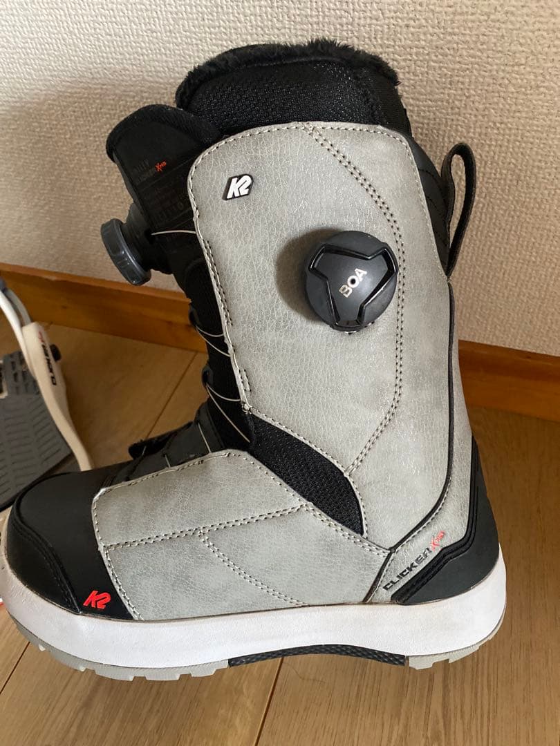 美品！K2 CLICKER ステップイン ブーツ/ビンディング 2点セット