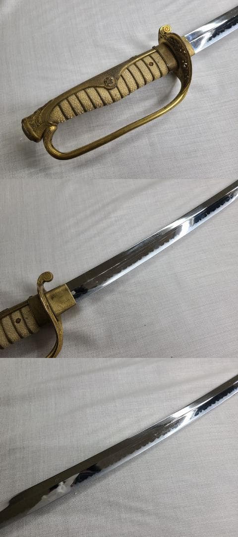 美品 模造刀 サーベル 拵え 日本刀 アンティーク コレクション 0120