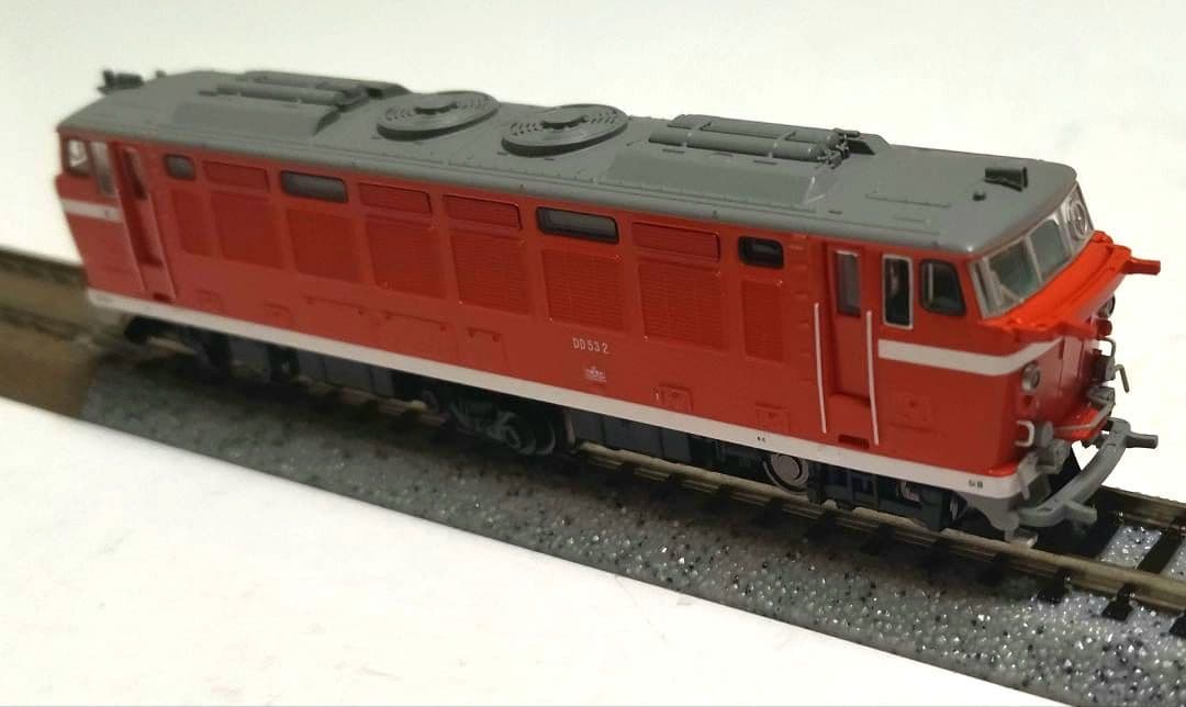 NゲージマイクロエースＤＤ５３−２ロータリー除雪機関車改造後２両セットA６１５３