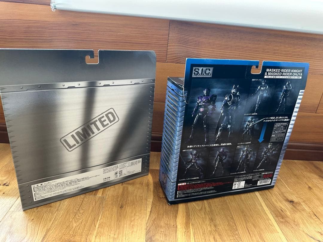 S.I.C 仮面ライダーナイト東映ヒーローネット限定 龍騎＆王蛇ブランク体未開封