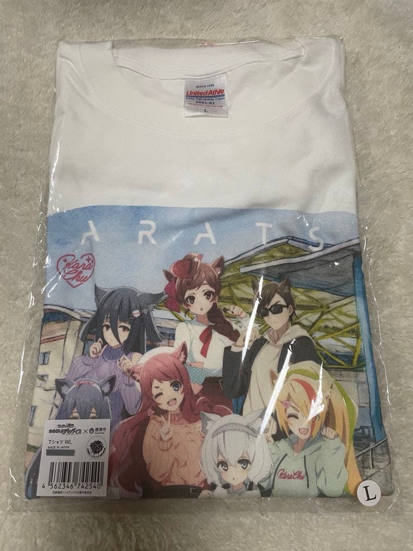 ゾンビランドサガ　Tシャツ　白　Lサイズ