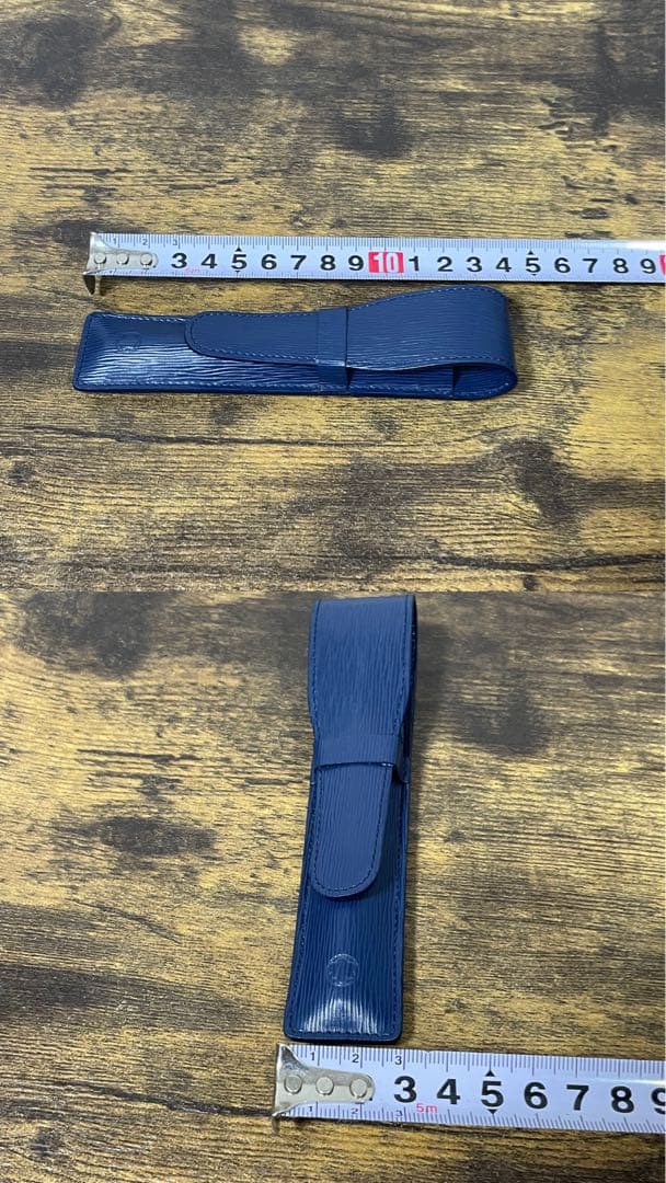 試筆のみ　ジェネレーション　ネイビー　万年筆　14k　中細字　純正ペンケース付