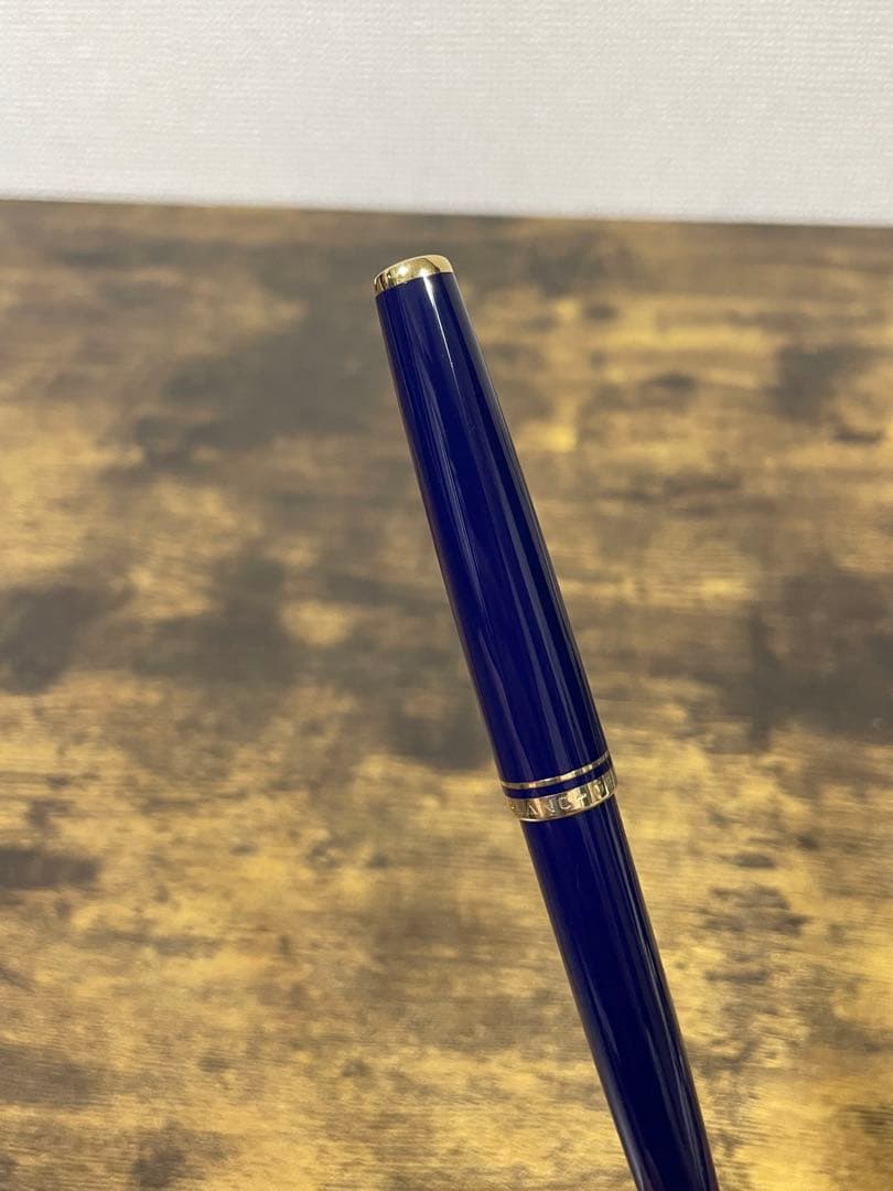 試筆のみ　ジェネレーション　ネイビー　万年筆　14k　中細字　純正ペンケース付