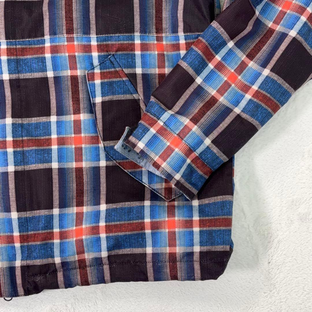 美品【BURTON】バートンスノボウェア DRYRIDE チェック 13ロゴ L