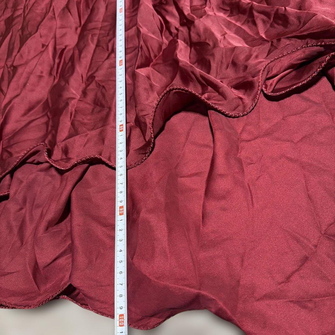 ベリーダンス セットアップ 赤とベージュ