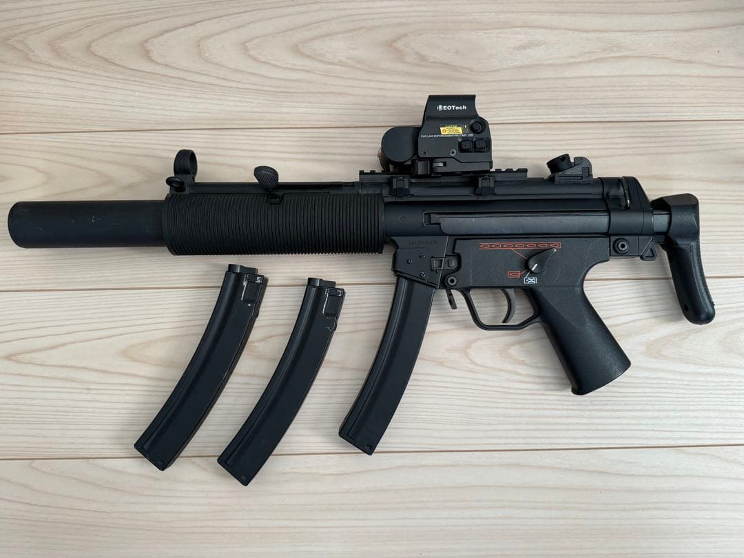 東京マルイ MP5SD6 スタンダード　EOTechサイト付き