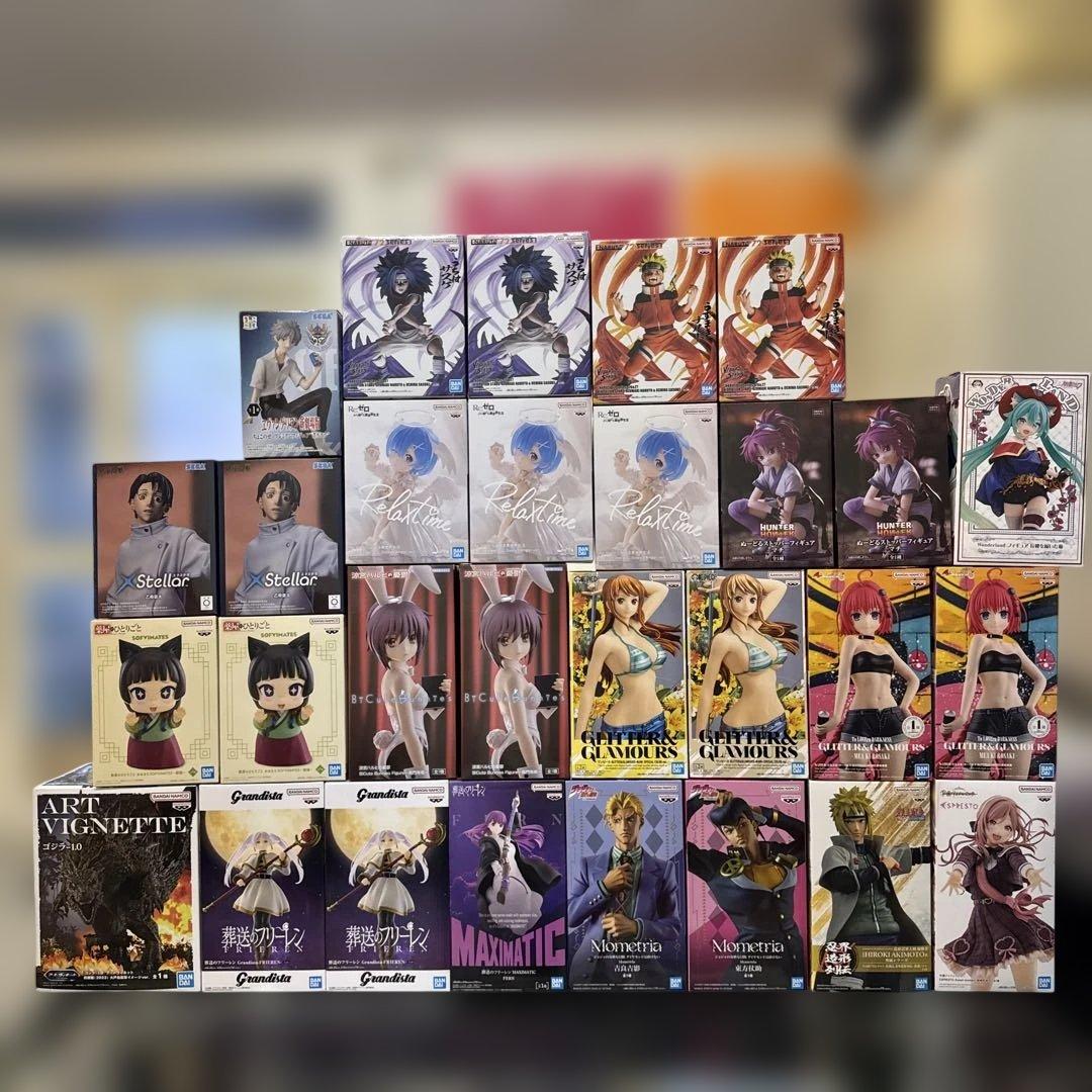 最新プライズフィギュアまとめ売り29個　ゴジラ-1.0 NARUTO フリーレン