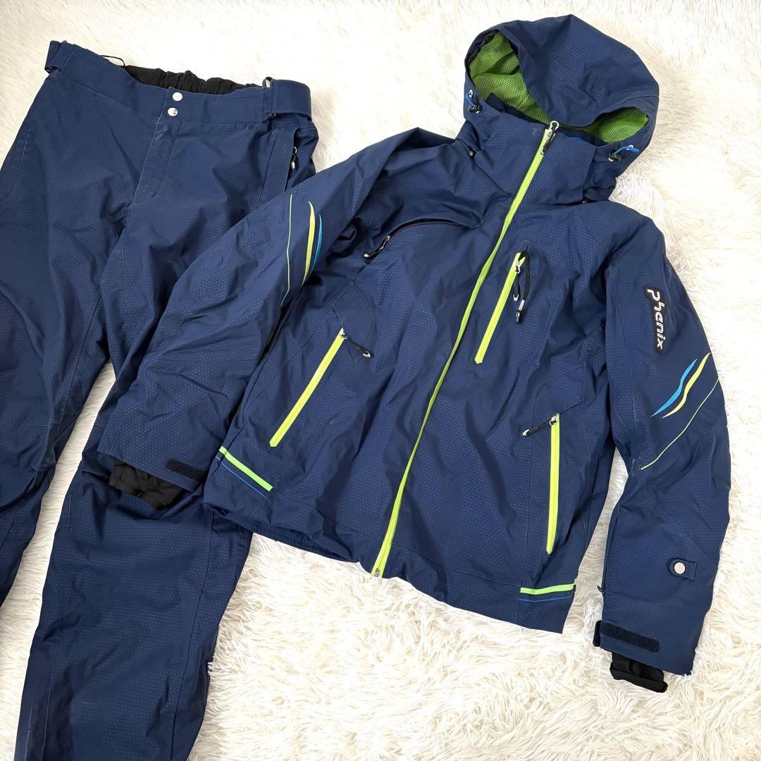 大きいサイズ☆Phenix フェニックス　スキーウェア上下　上XL 下XXL 紺