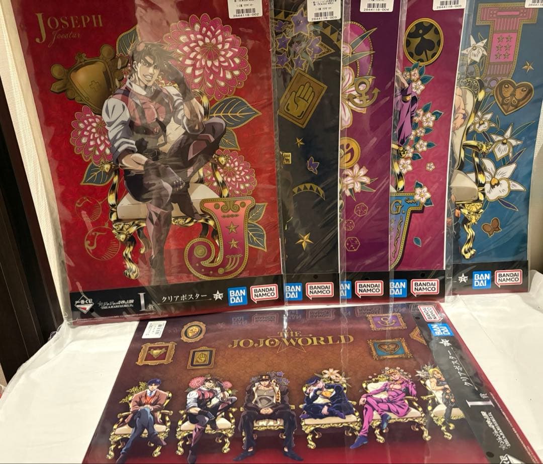 ジョジョ　一番くじ　フィギュア4個+ピンズコレクション3個+下位賞31個セット