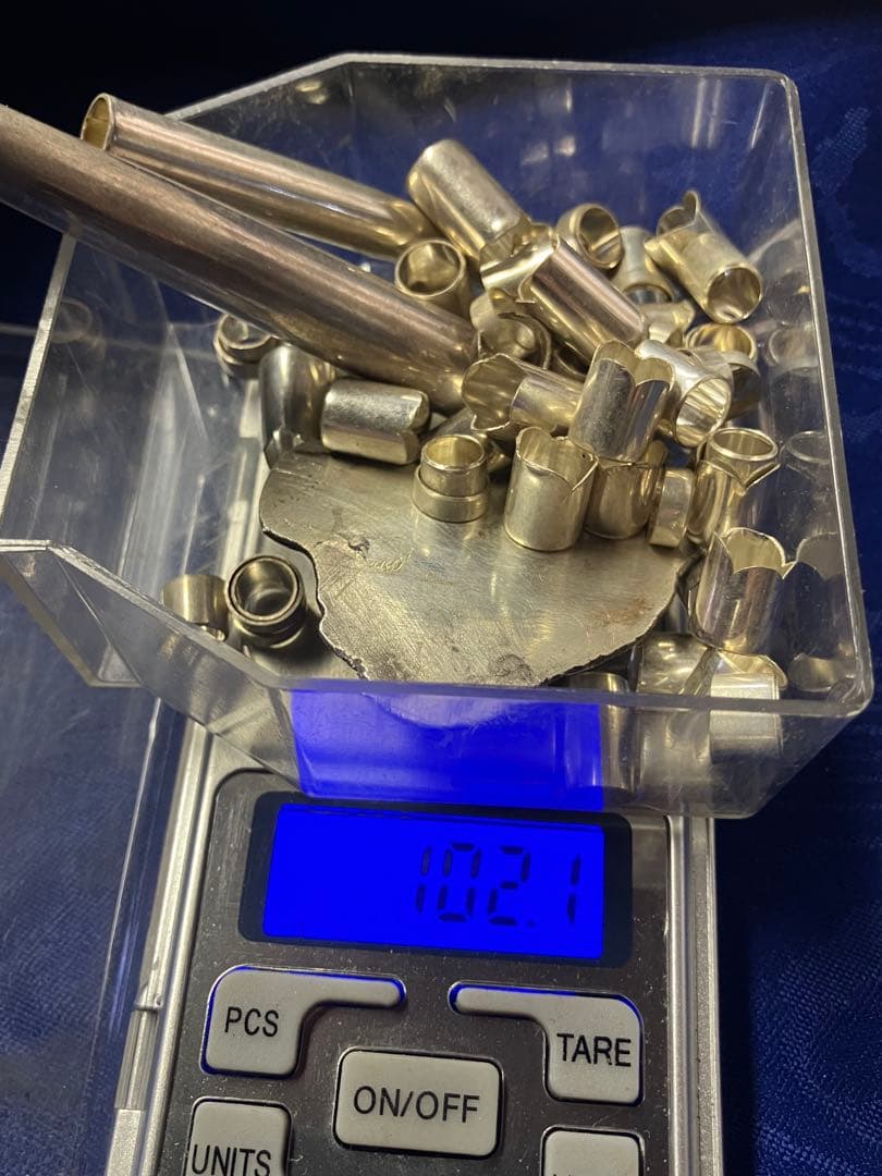 亀*人様 銀塊　シルバー９２５　100g 銀キャップ　万年筆の部品