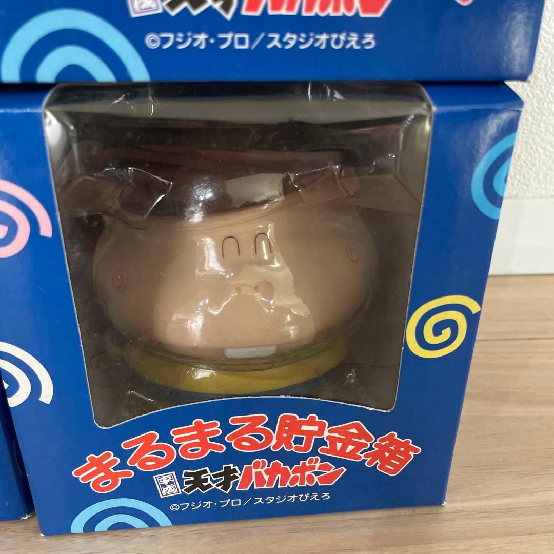 天才バカボン　まるまる貯金箱　首振りバンク　ウナギ犬ゴールド