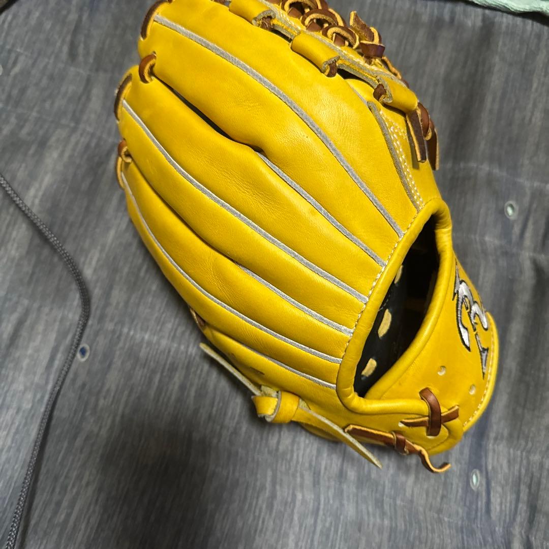 ロベンクス 野球グローブ イエロー オーダー