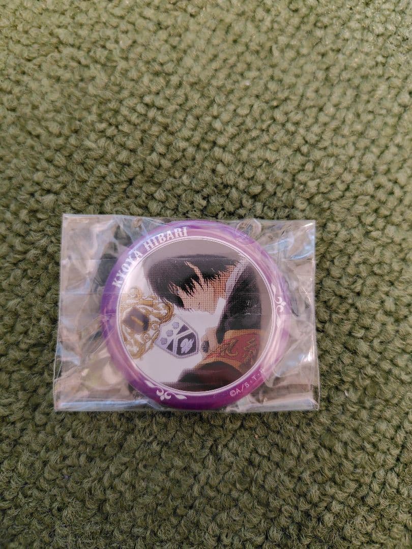 家庭教師ヒットマンREBORN!　雲雀恭弥　缶バッジ