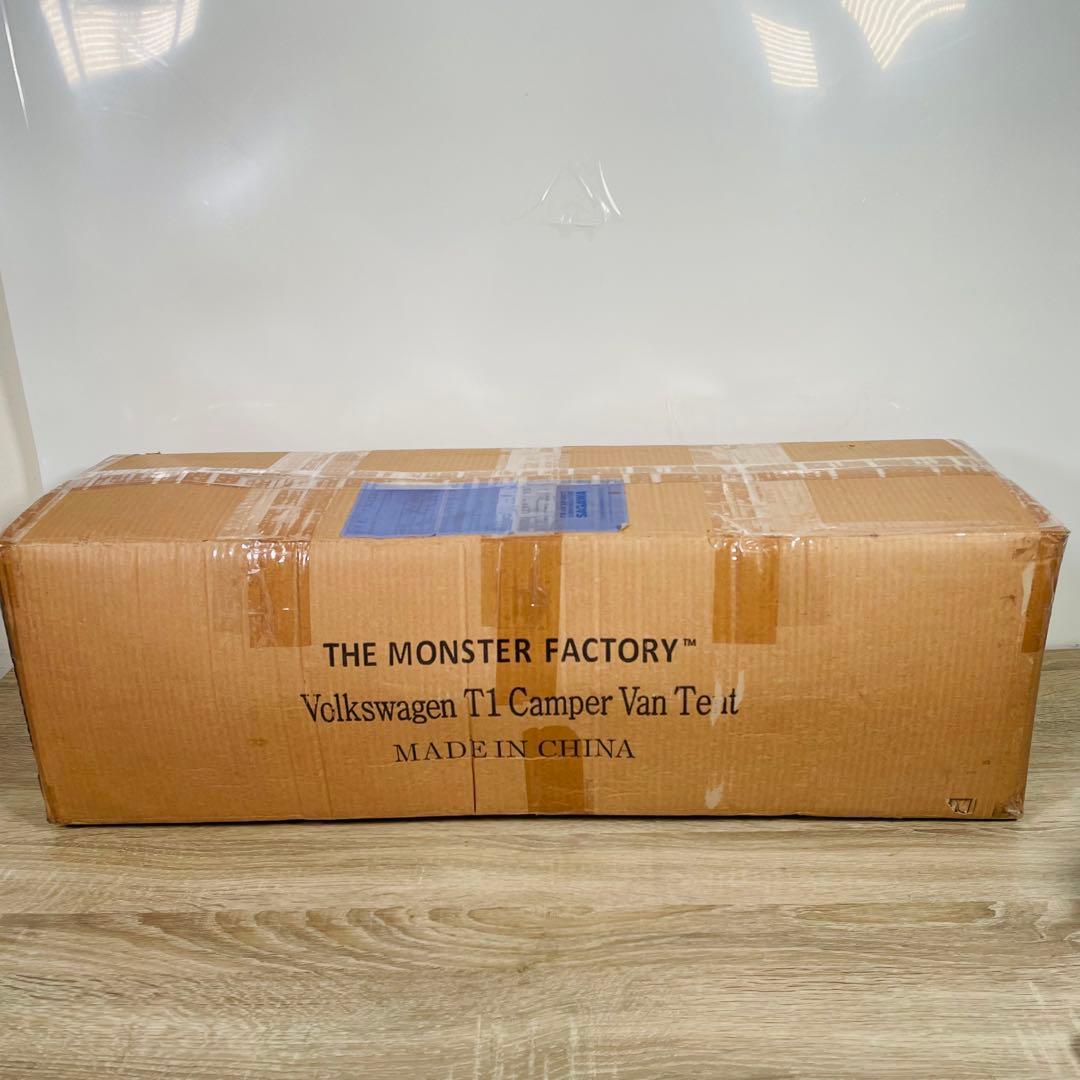 未使用 希少　ブルー　ワーゲンバス　テント　vm camper van tent