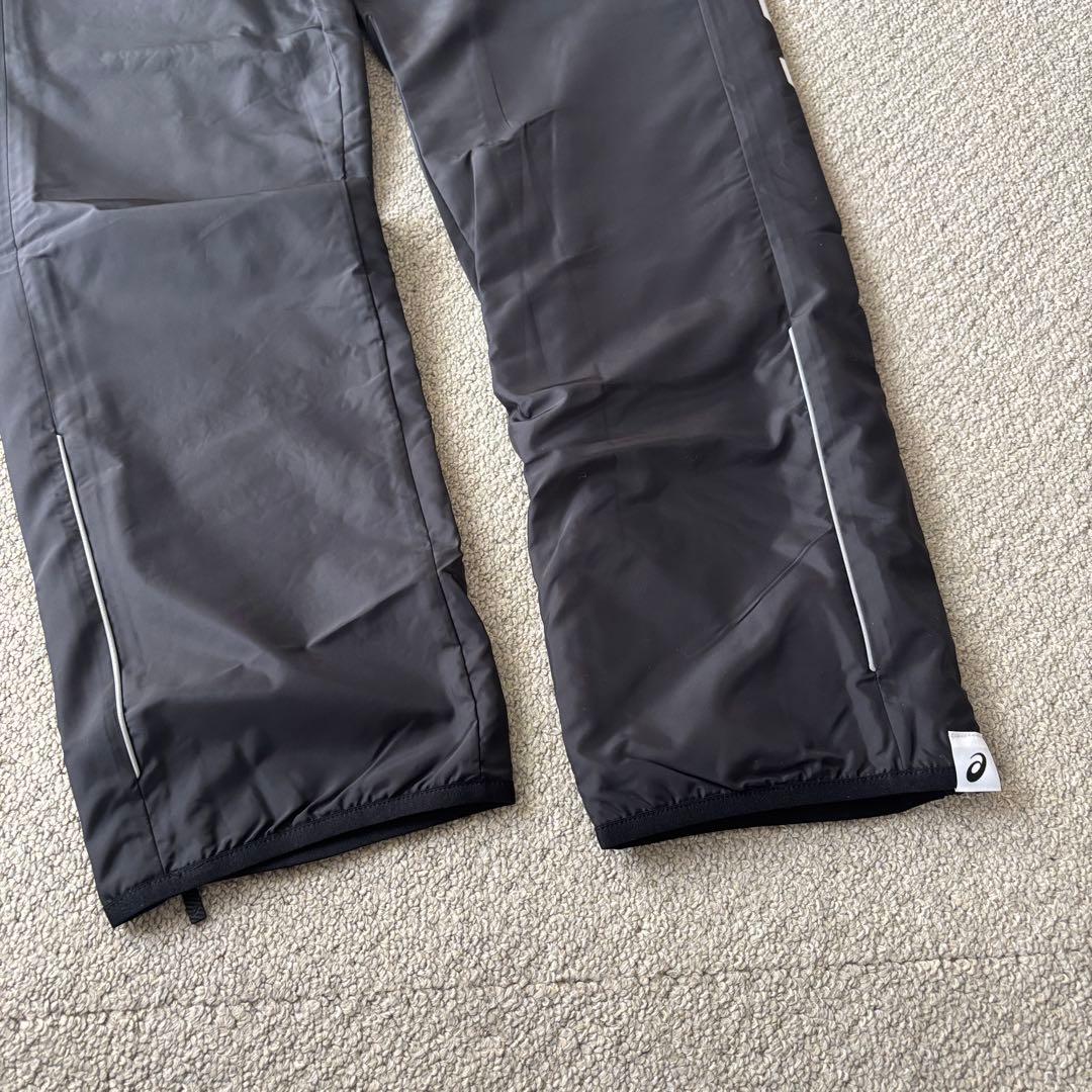 廃盤品！新品ASICS ウインドブレーカー 上下セット 黒 ジャージ