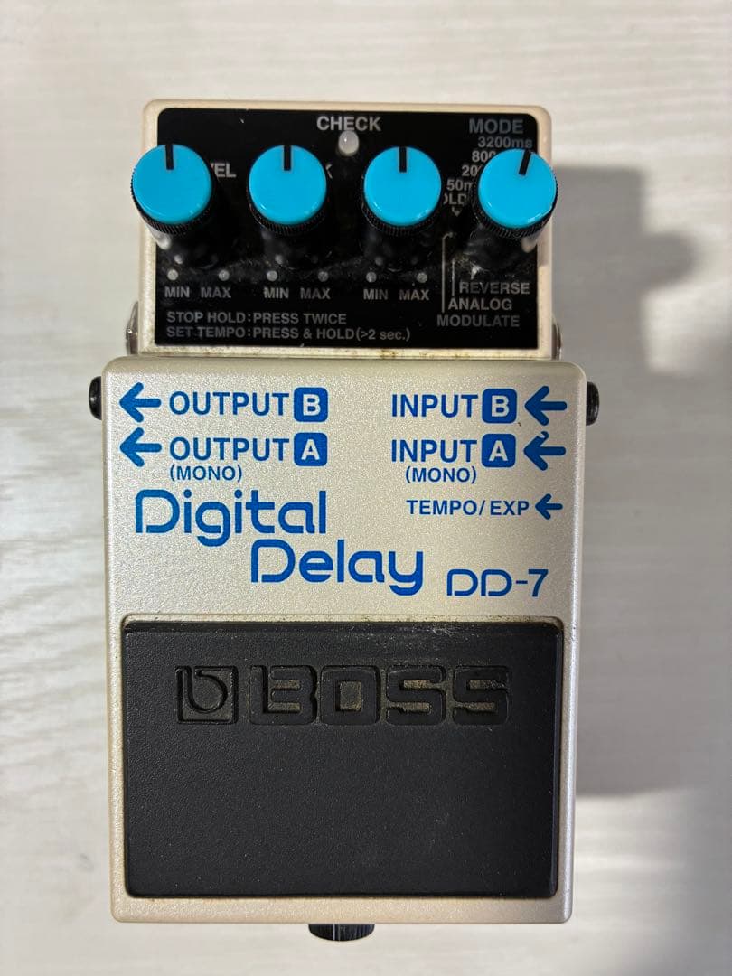 ギターの人　BOSS デジタルディレイDD-7