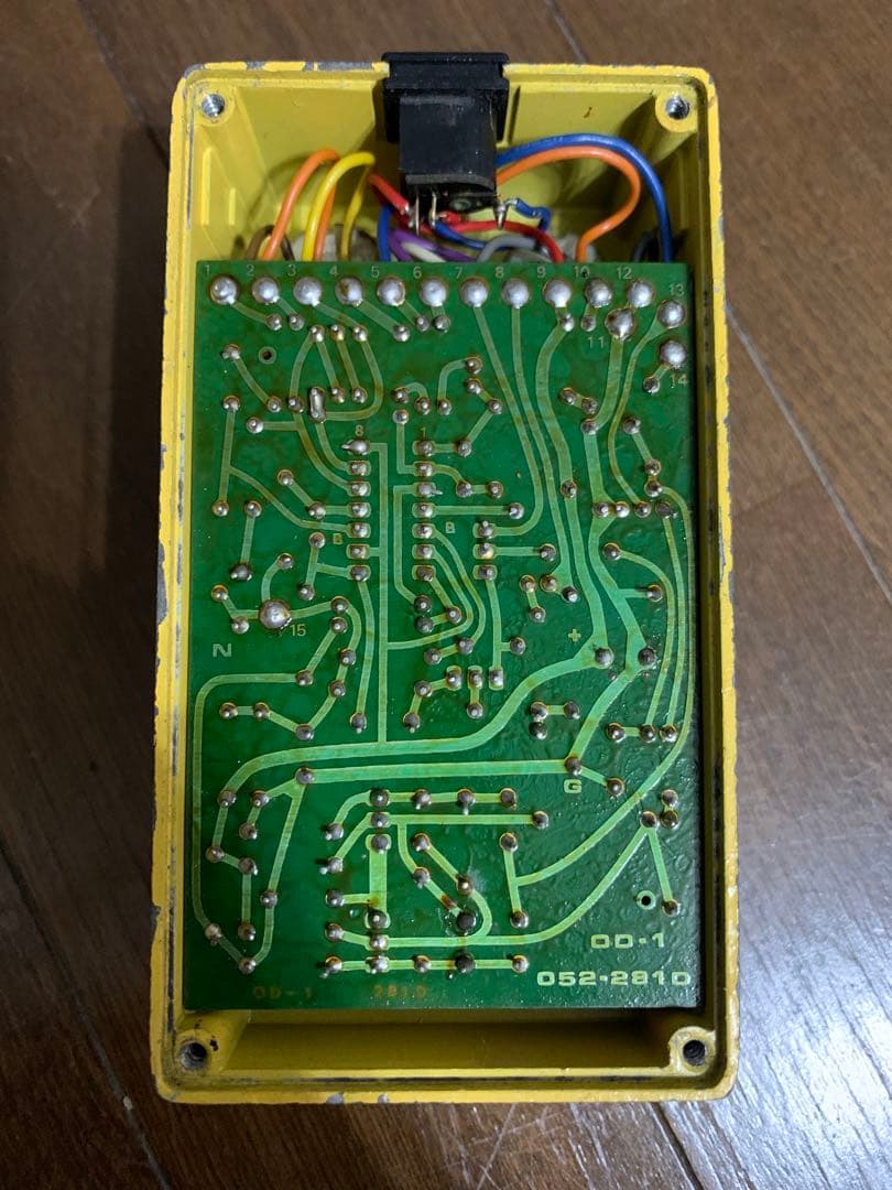 BOSS Over Drive OD-1 銀ネジ