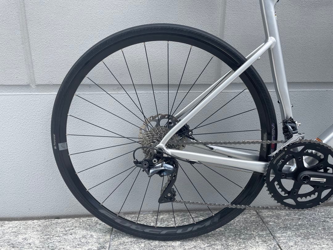 CANNONDALE CAAD13 54 シルバー　SHIMANOアダプター付き
