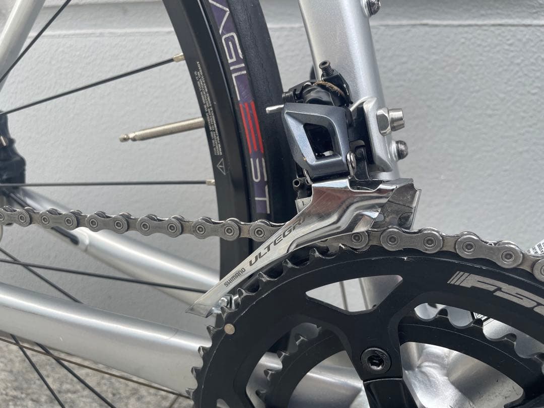 CANNONDALE CAAD13 54 シルバー　SHIMANOアダプター付き