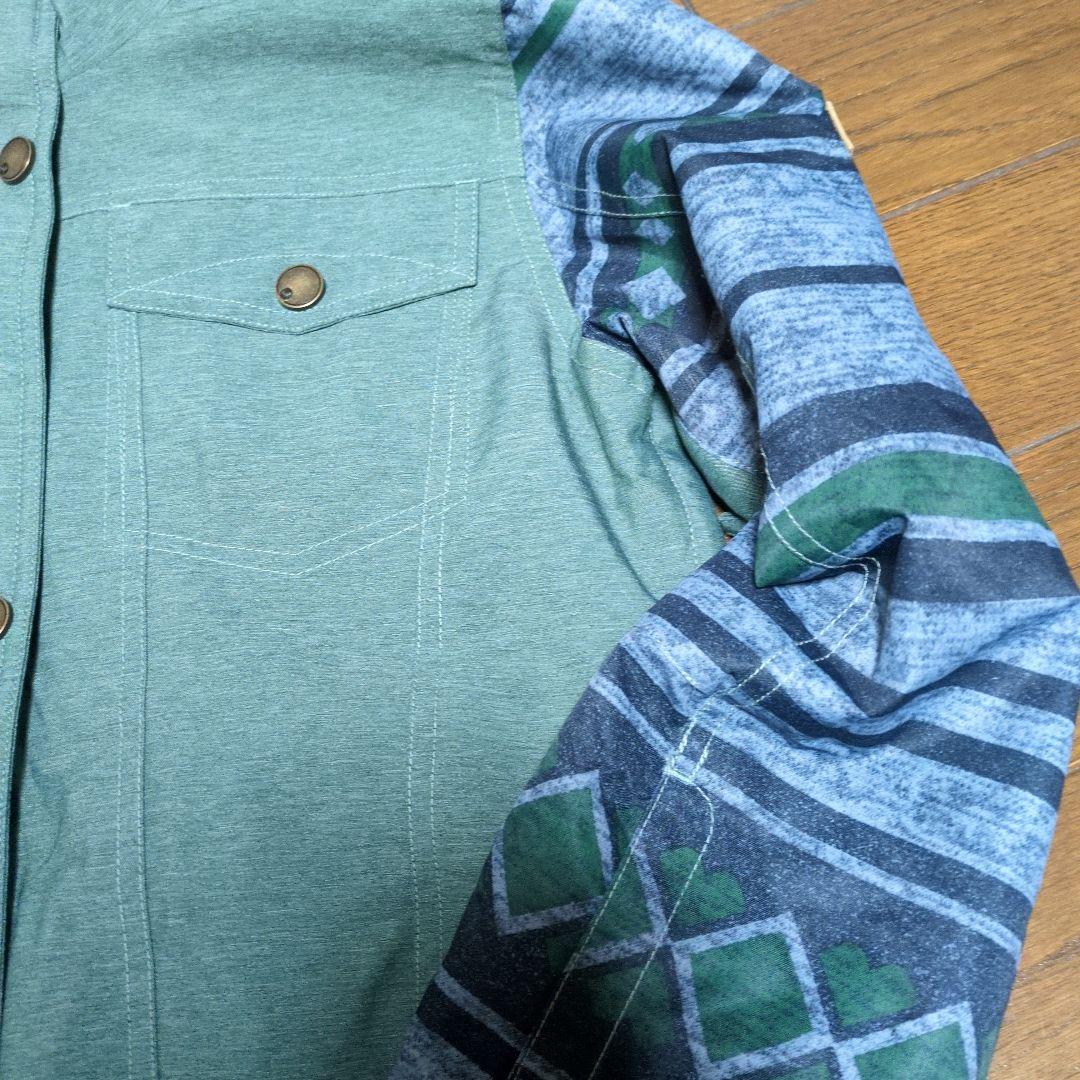 ROXY　スノボウェア　上下セット　総柄　カーキ　モスグリーン　Ｓ