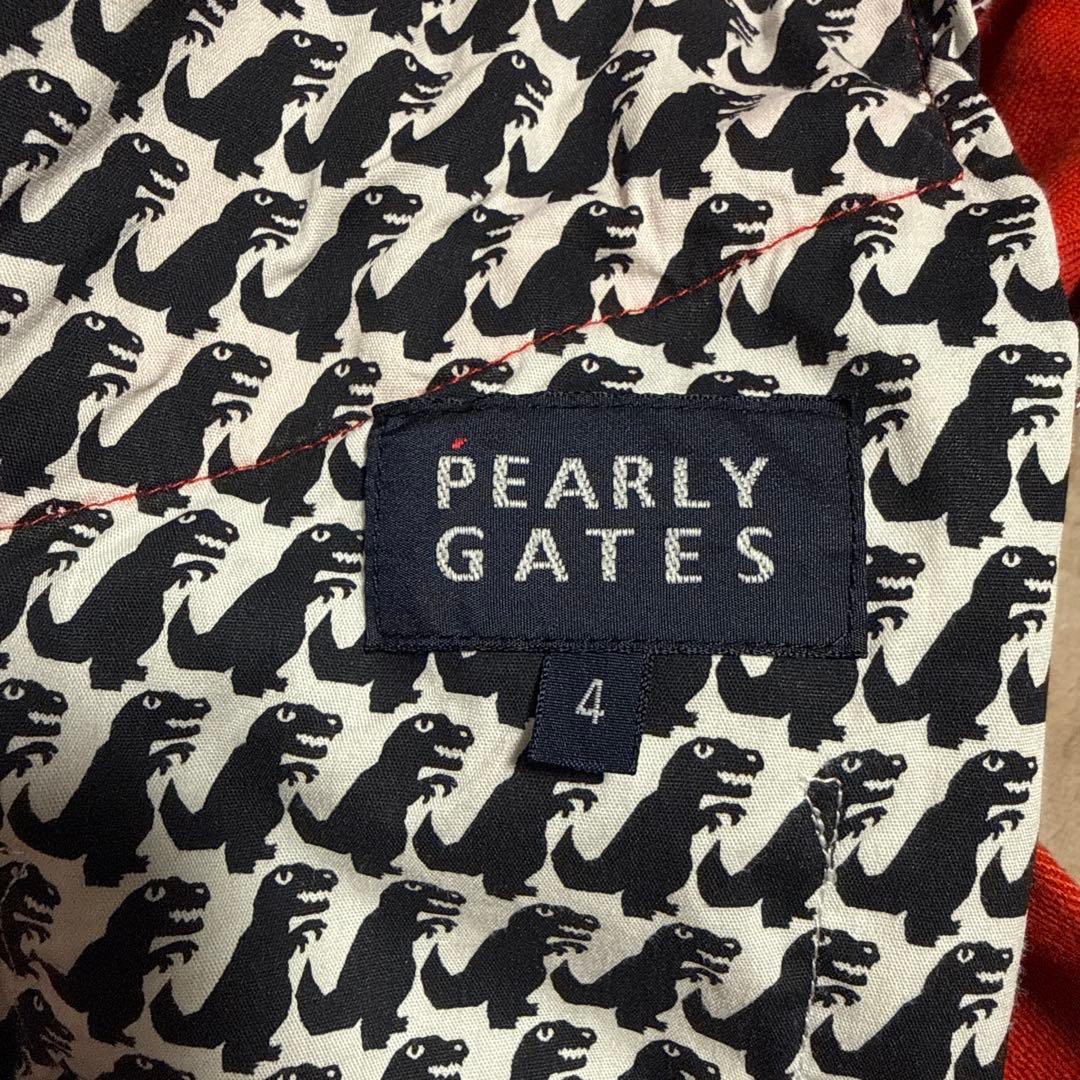 PEARY GATES ストレッチ ゴルフパンツ サイズ4 レッド オレンジ