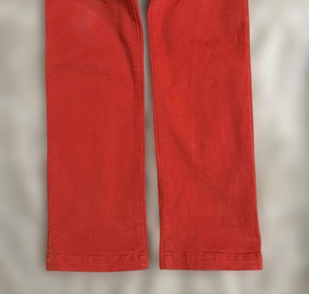 PEARY GATES ストレッチ ゴルフパンツ サイズ4 レッド オレンジ