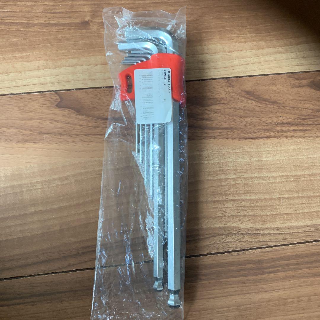 PB SWISS TOOLS 212LDH-10 ボール付六角レンチセット