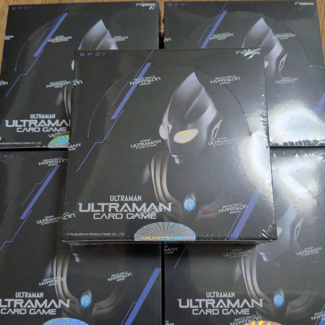 【新品未開封/シュリンク付】ウルトラマンカードゲーム BP01 BOX 5箱