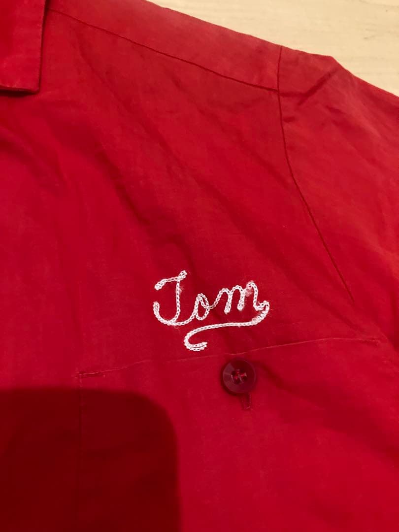 ボーリングシャツ　40s 50s weber ボウリングシャツ