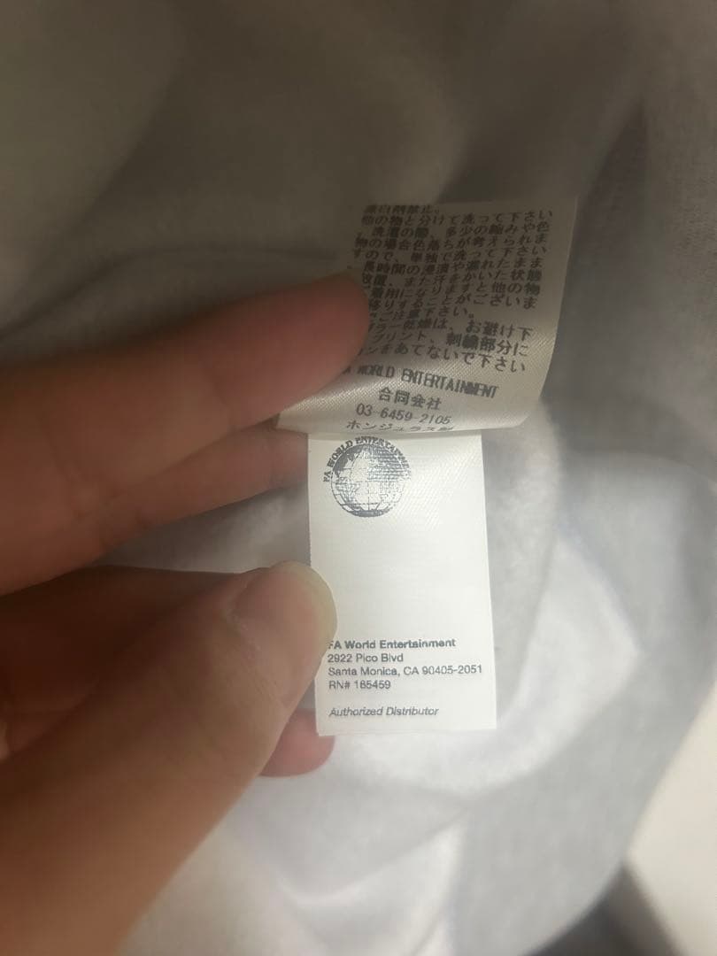 fucking awesomeジップパーカーsupreme グレー