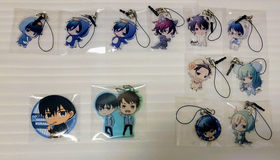 アニメ　風が強く吹いている　アクリルキーホルダーBOX購入特典　清瀬灰二＋蔵原走