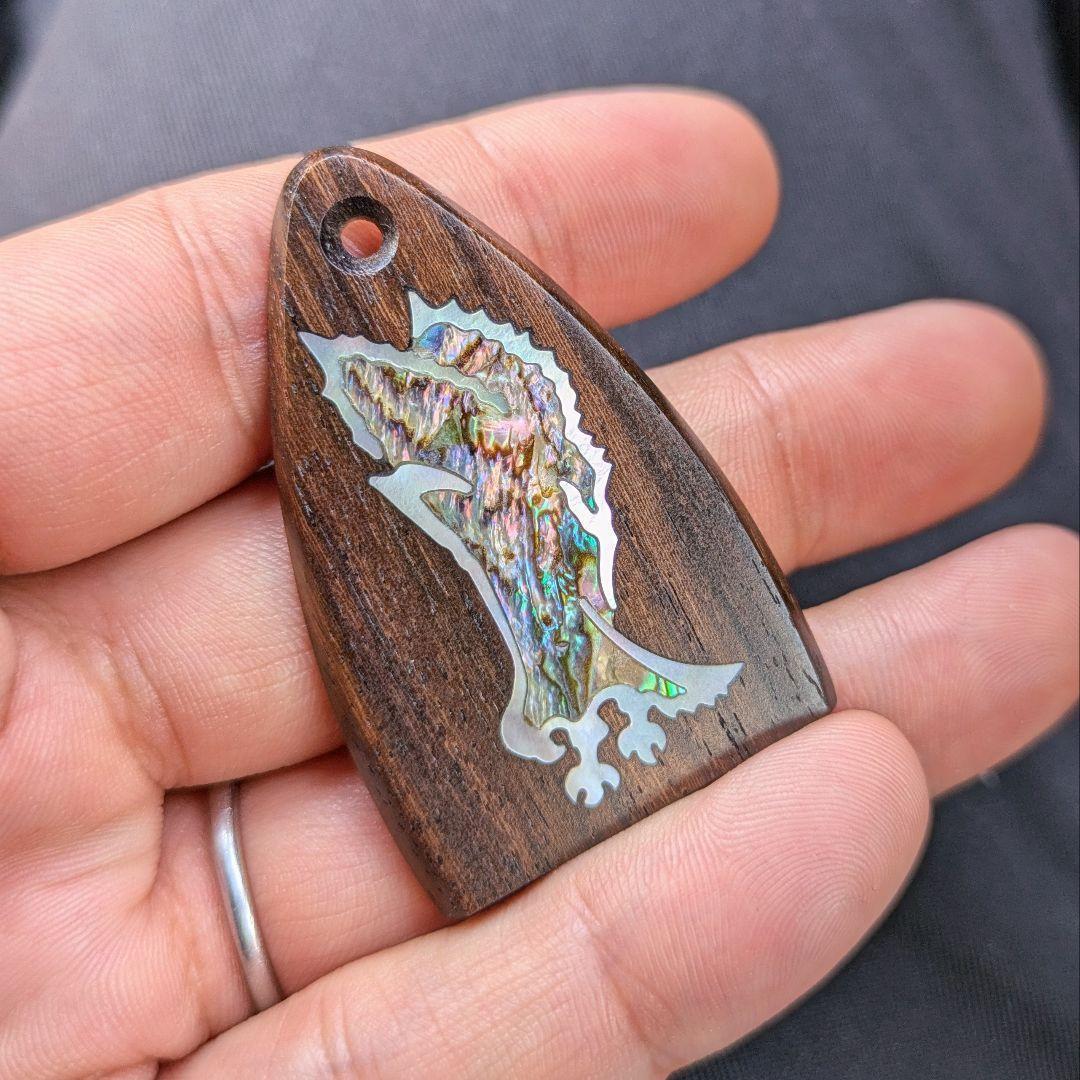 PRS　ローズ製　フレームドイーグル トラスロッドカバー　RENSUOIM