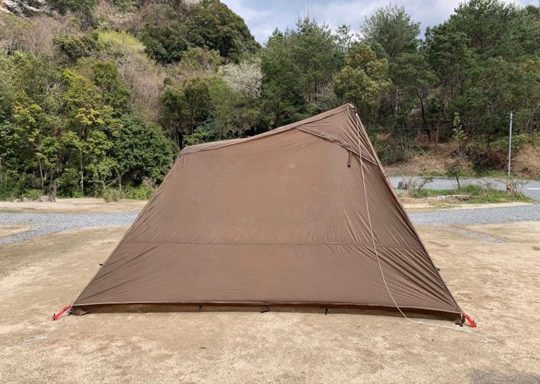 DOD ヨンヨンベース　付属品あり　キャンプ　テント　シェルター　ブラウン