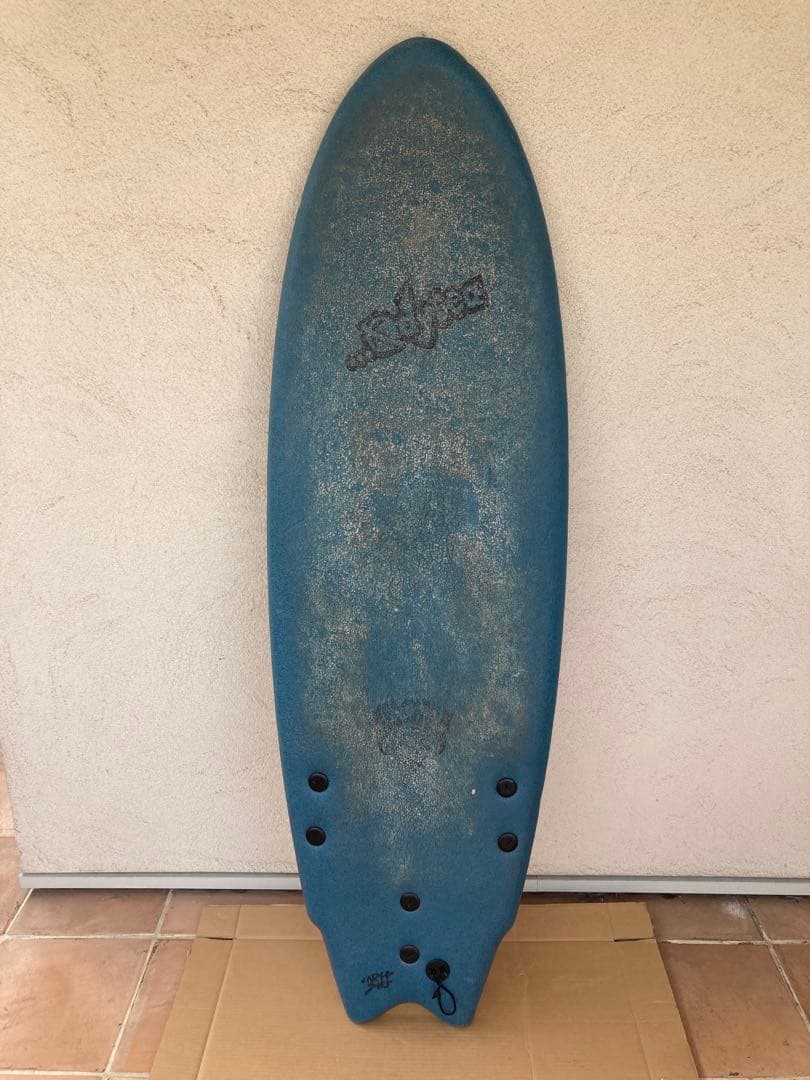 Catch Surf スポンジボード 黒/白 マーブル模様