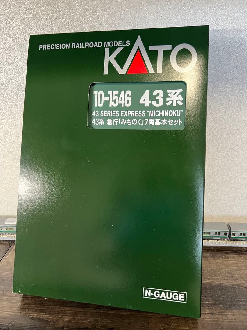 KATO 43系急行「みちのく」10-1546 特別企画品　基本セット　7両