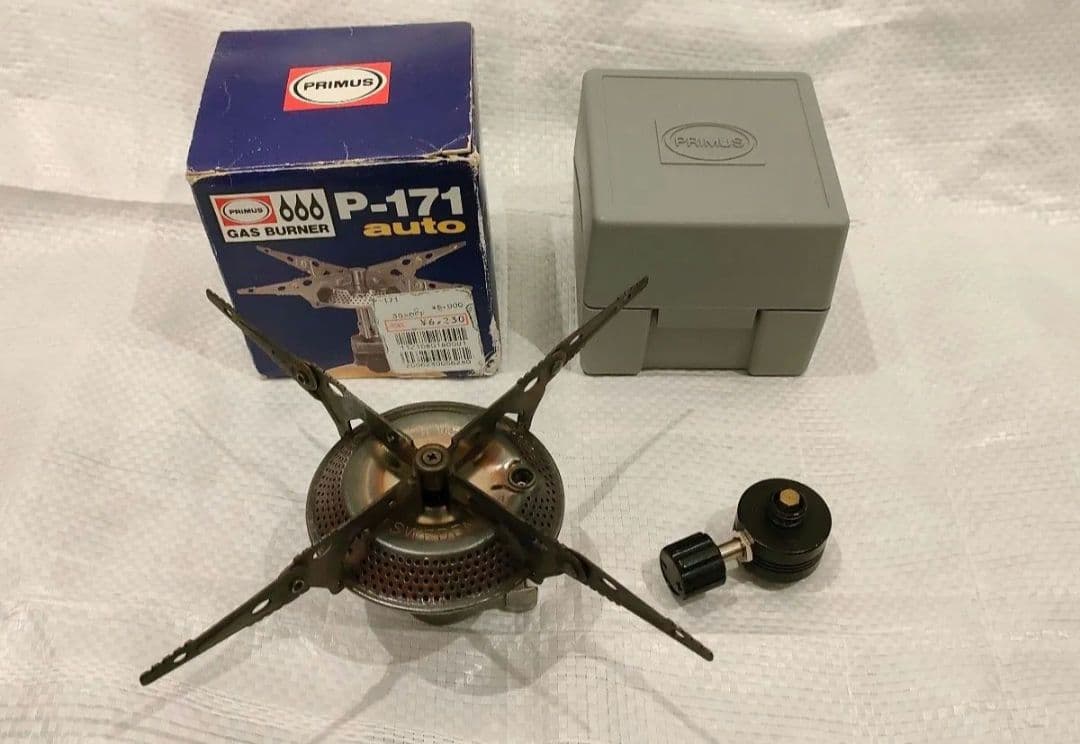 ユニフレーム　US-600＋プリムス　P-171　専用ケース付き　2点セット