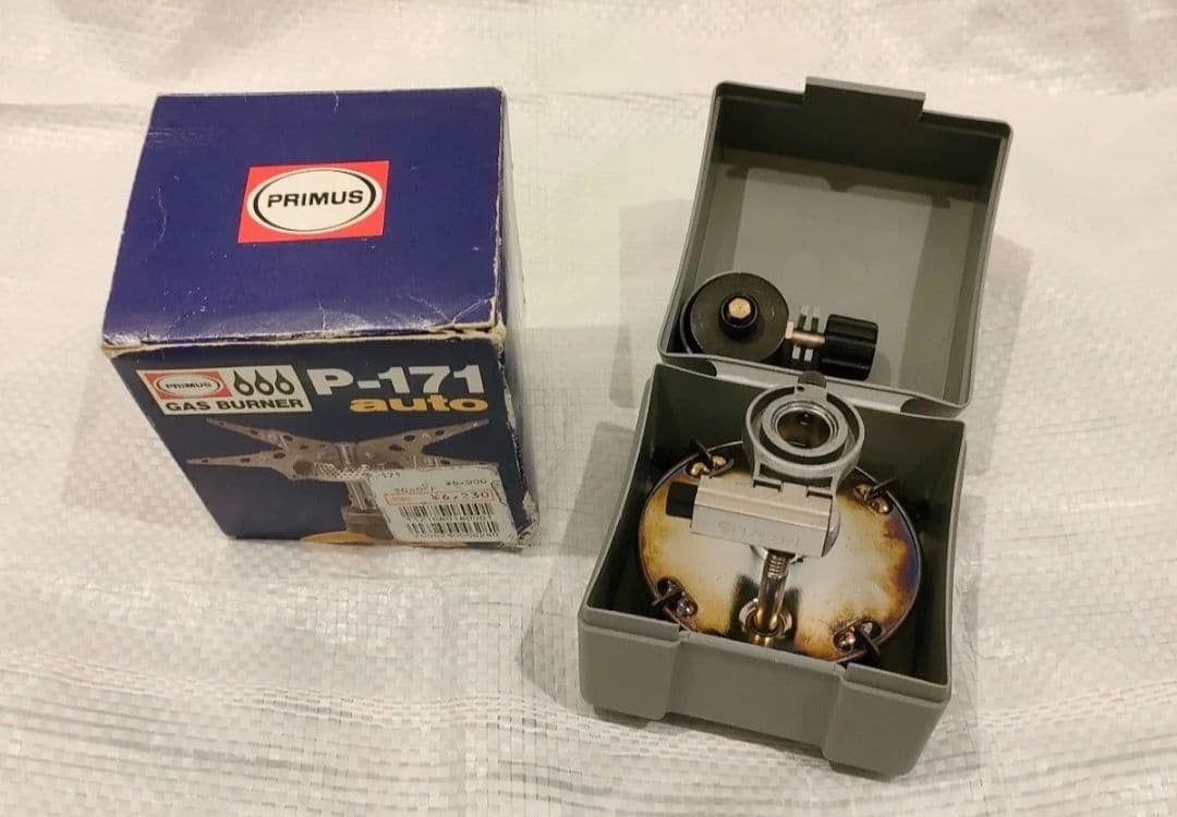 ユニフレーム　US-600＋プリムス　P-171　専用ケース付き　2点セット