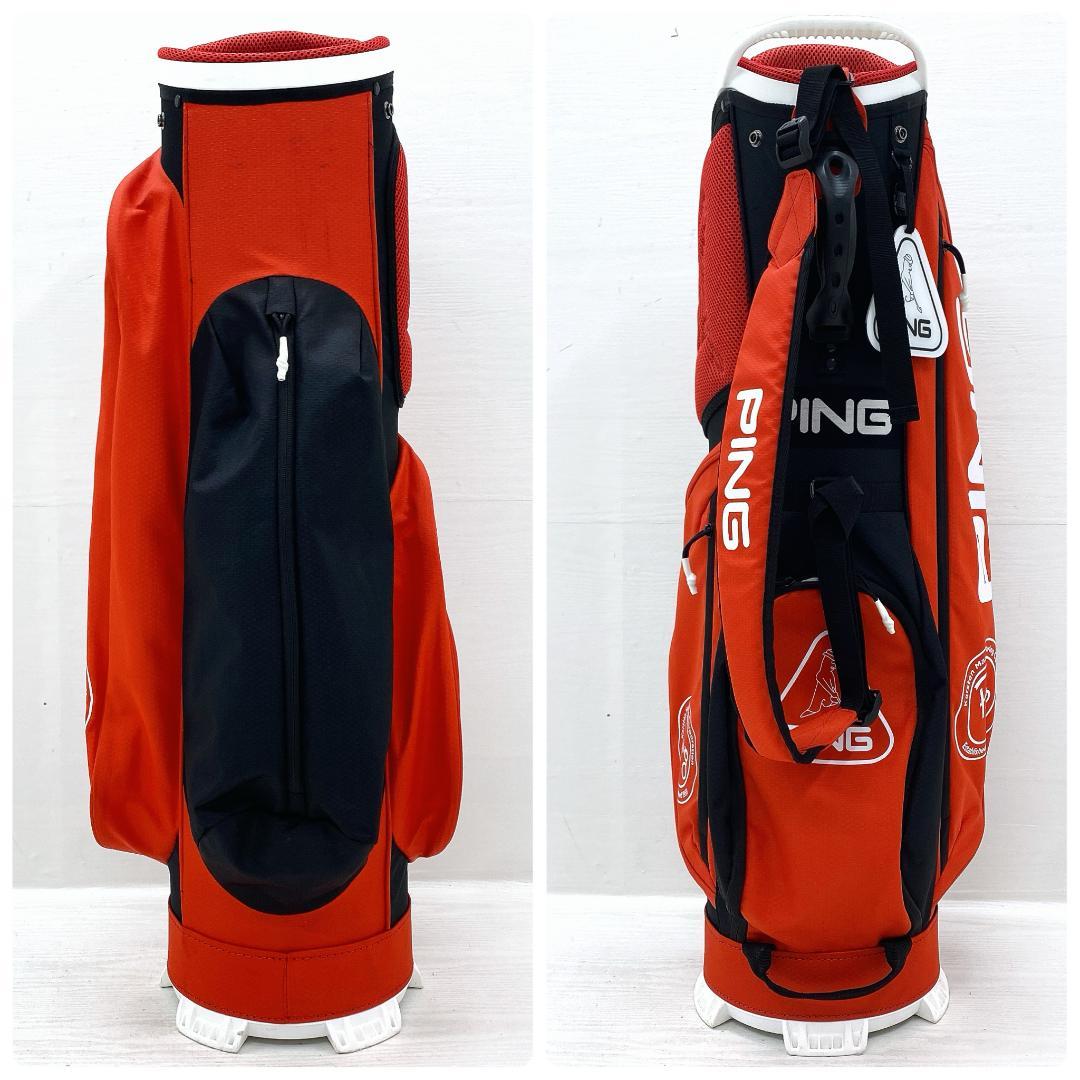 【美品‼】 PING CB-P2305 ヘザー キャディバッグ ゴルフ