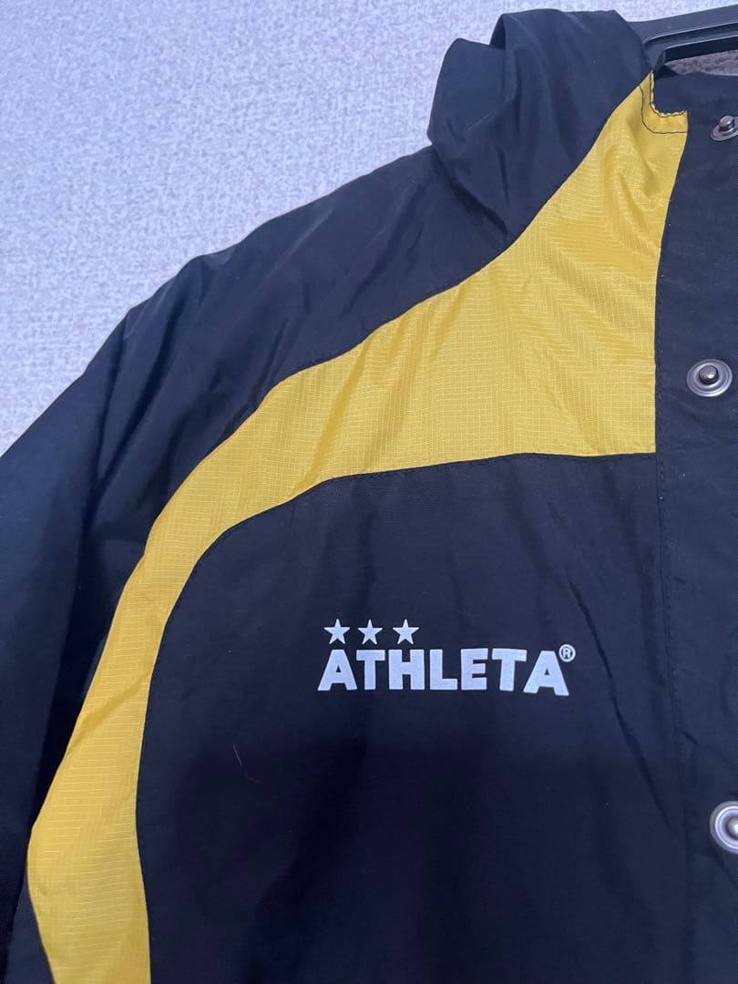 ☆USED☆ アスレタ ウインドブレーカー 140センチ ブラック