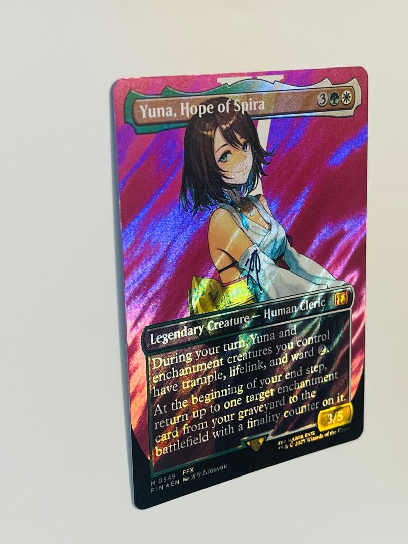 MTG スピラの希望、ユウナ サージfoil 神話レアFFX 英語版