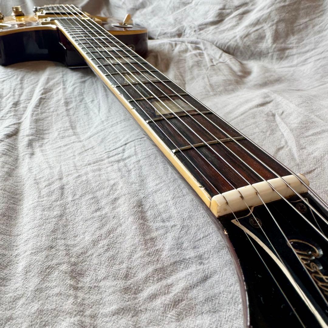 【希少】グレコレスポールEG420 フレイム杢 チェリーサンバースト1972年製