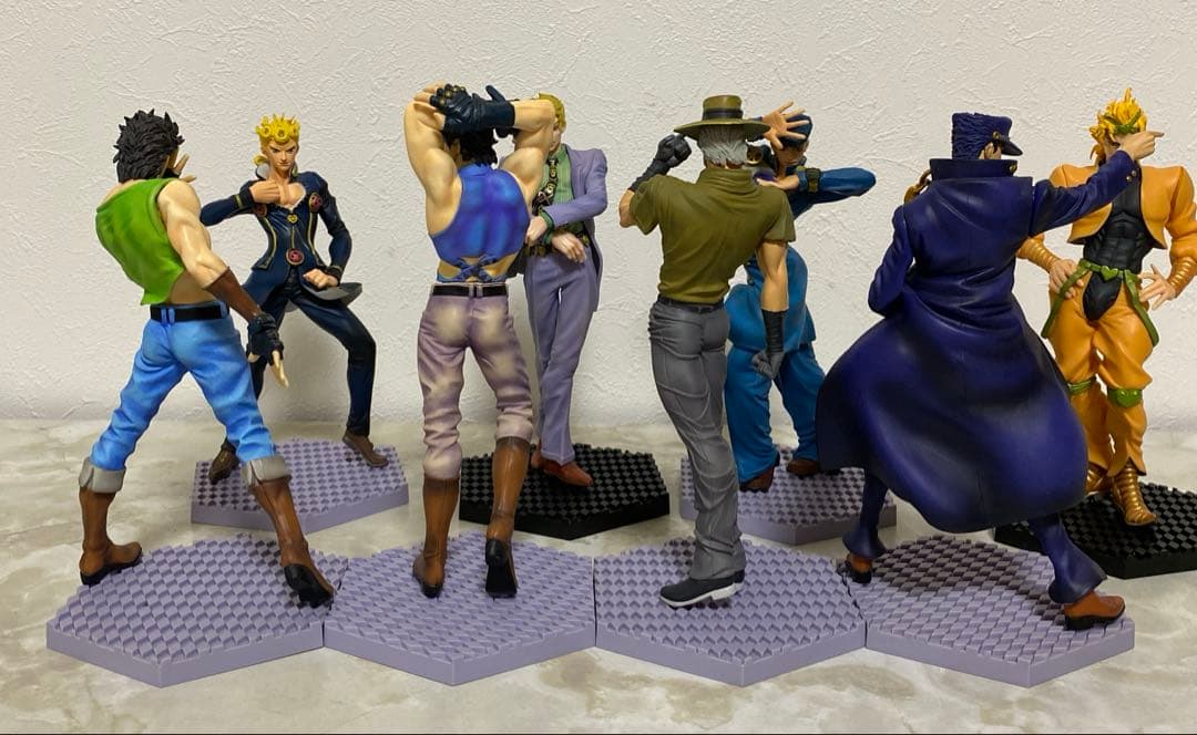 ジョジョの奇妙な冒険 DXコレクションフィギュア第１部～５部フィギュアまとめ