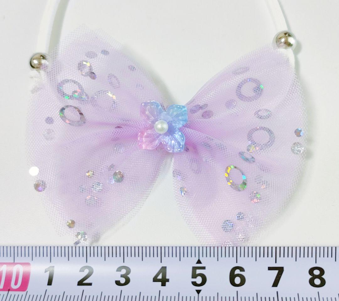 業務用フェルトトリミングチョーカー　リボン　10月　ハロウィン　ペットサロン