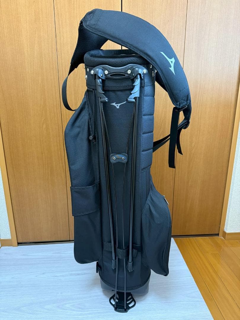 ミズノ ゴルフ キャディバッグ ツアー スタンド ブラック 5LJC2225