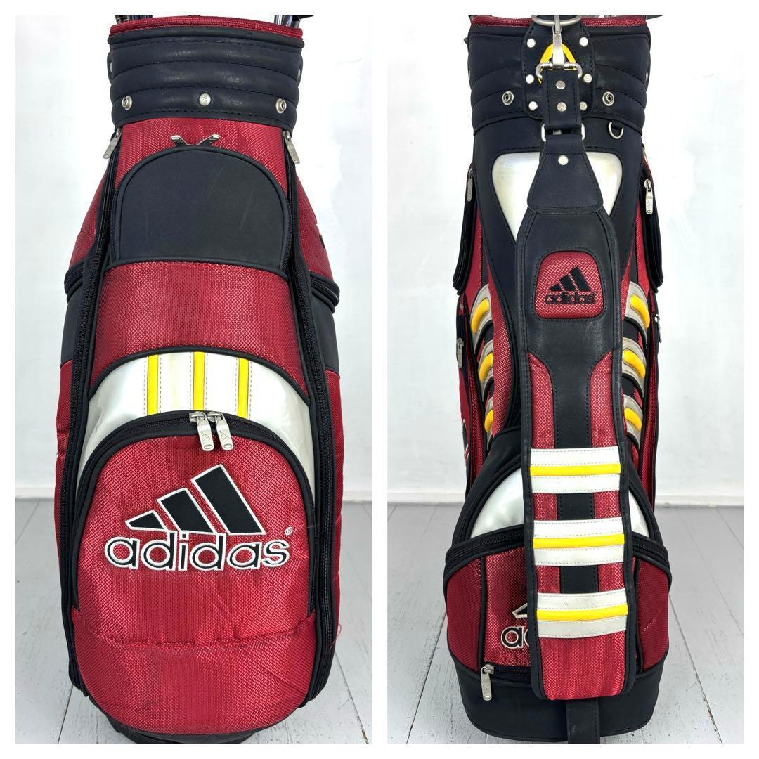 本格派 メンズゴルフクラブ 12本 フルセット ゴルフセット adidas