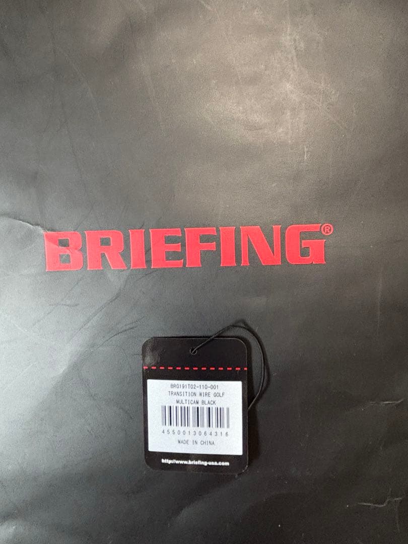 BRIEFINGゴルフバッグ　TRANSITION WIRE GOLF
