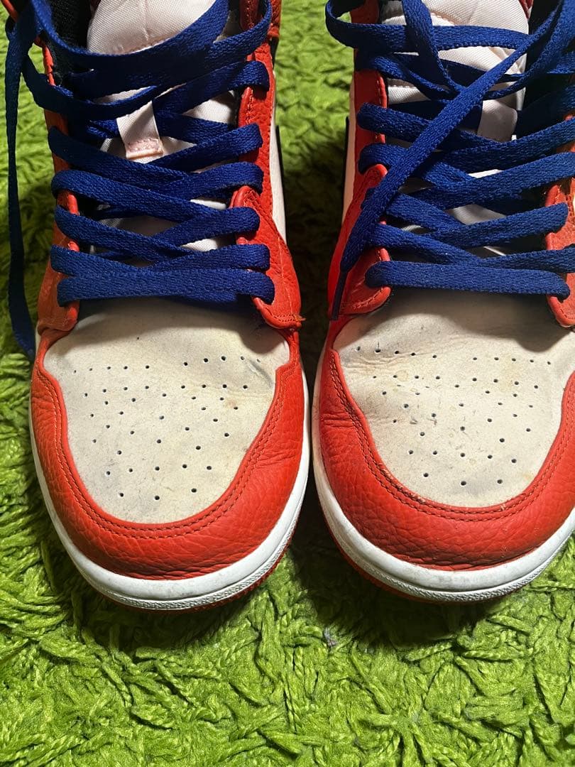 シューズ(男性用) Nike Air Jordan 1 Mid Team Orange Black