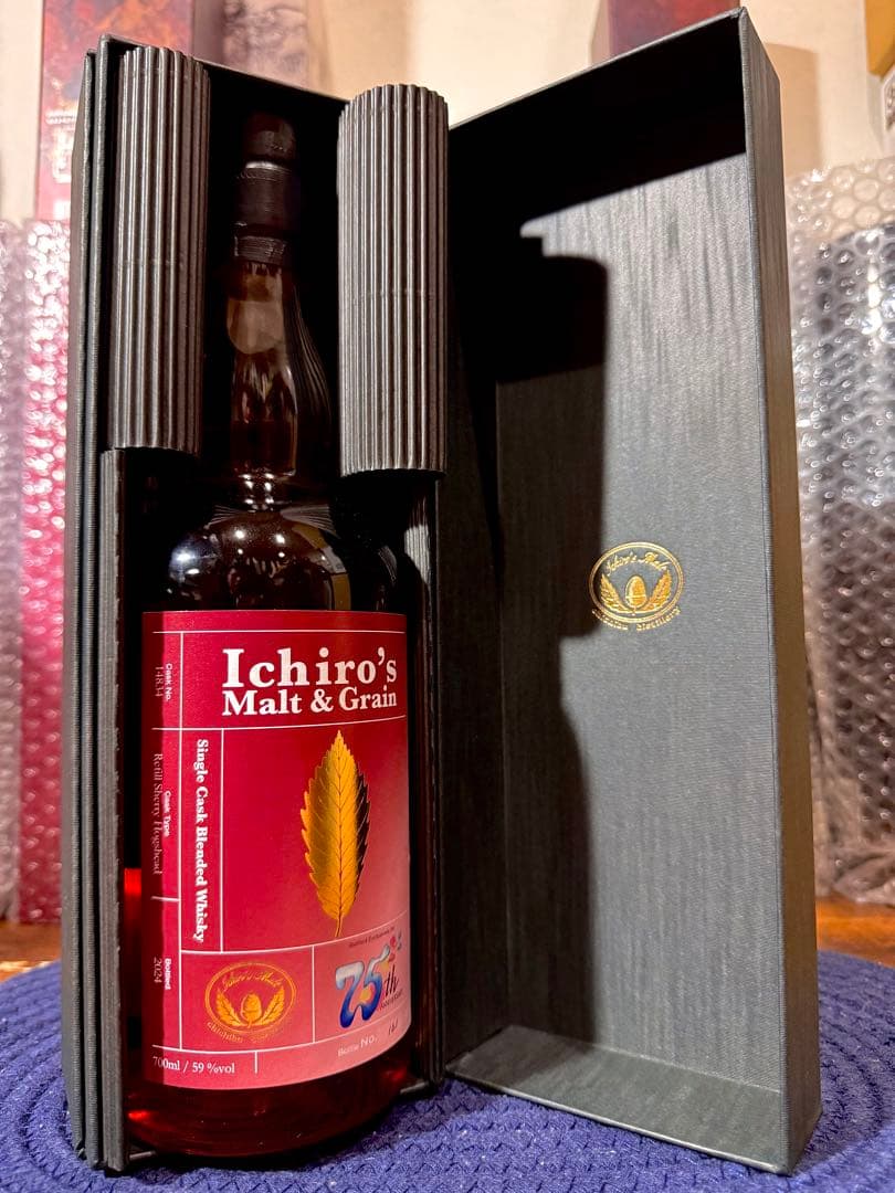 【限定290本】イチローズモルト モルト＆グレーン 丸広百貨店75周年記念ボトル