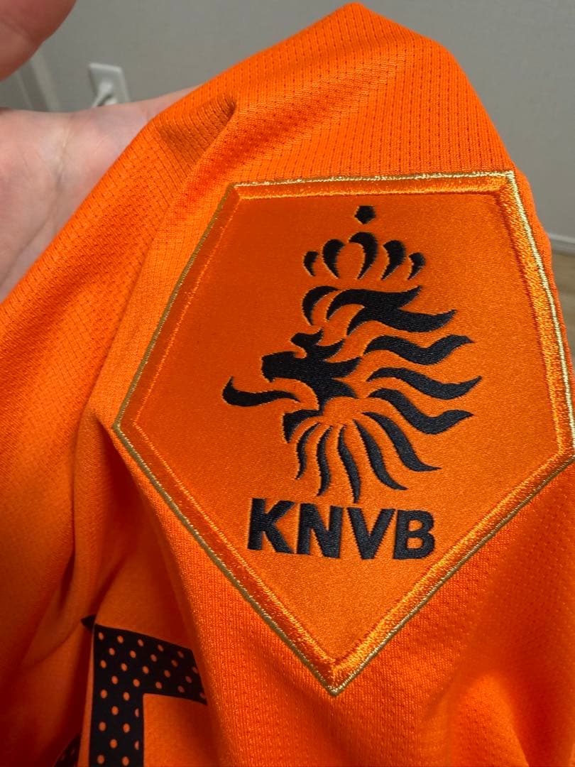 2010南アフリカＷ杯オランダ代表ユニフォーム　スナイデルＬサイズ