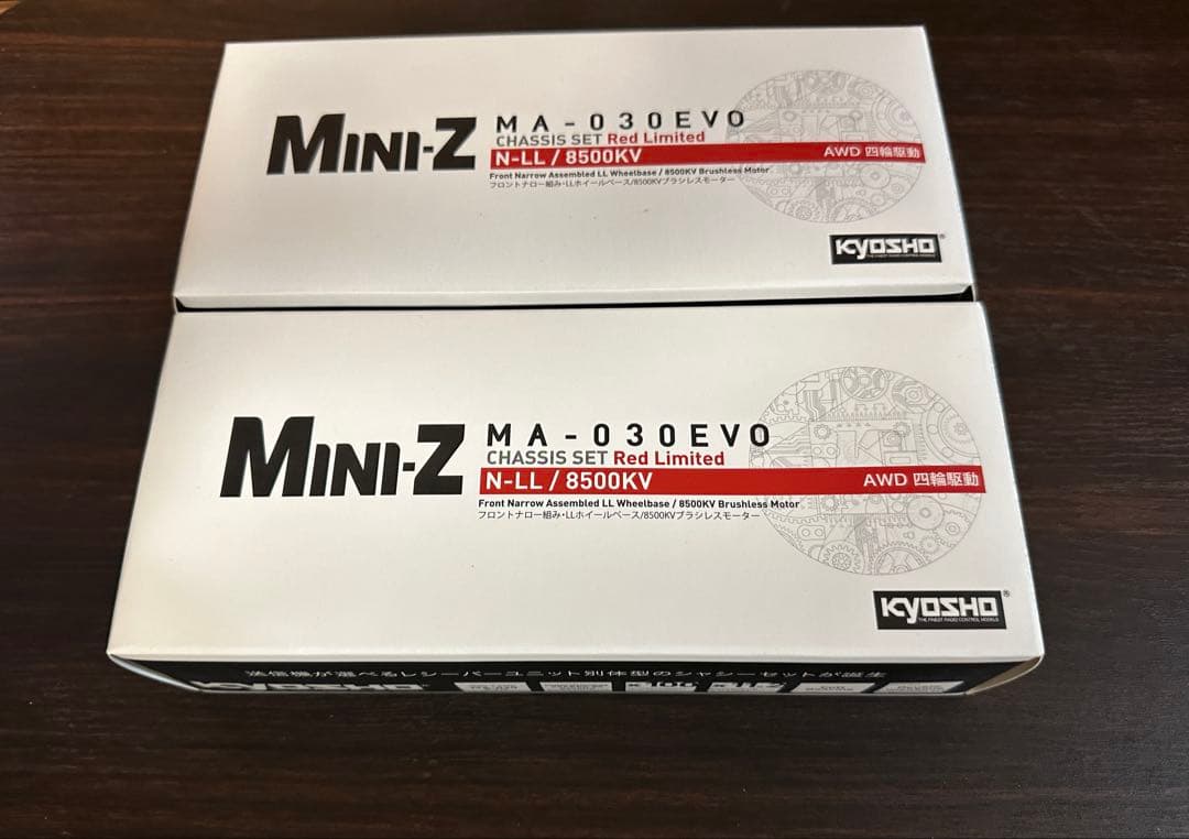 京商 ミニッツ MA-030EVO 限定赤仕様　2台セット　未開封